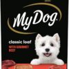 My Dog Adult Wet Dog Food Gourmet Beef 100g Tray, 36 Pack [x2]