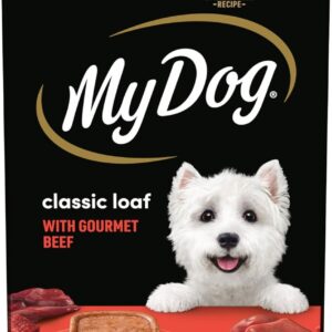 My Dog Adult Wet Dog Food Gourmet Beef 100g Tray, 36 Pack [x2]
