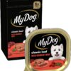 My Dog Adult Wet Dog Food Gourmet Beef 100g Tray, 36 Pack [x2]