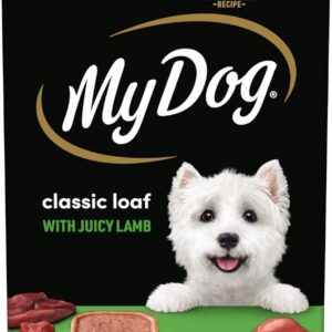 My Dog Adult Wet Dog Food Lamb Loaf 100g Tray, 36 Pack [x2]