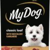 My Dog Adult Wet Dog Food Kangaroo Loaf 100g Tray, 36 Pack ( 6 X 6 Pack) [x2]