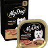 My Dog Adult Wet Dog Food Kangaroo Loaf 100g Tray, 36 Pack ( 6 X 6 Pack) [x2]