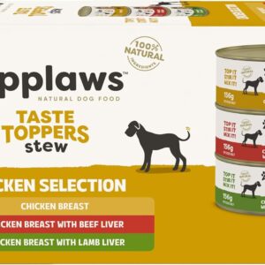 Applaws Taste Toppers Chicken Breast Stew Wet Dog Food 5x156g [x6]