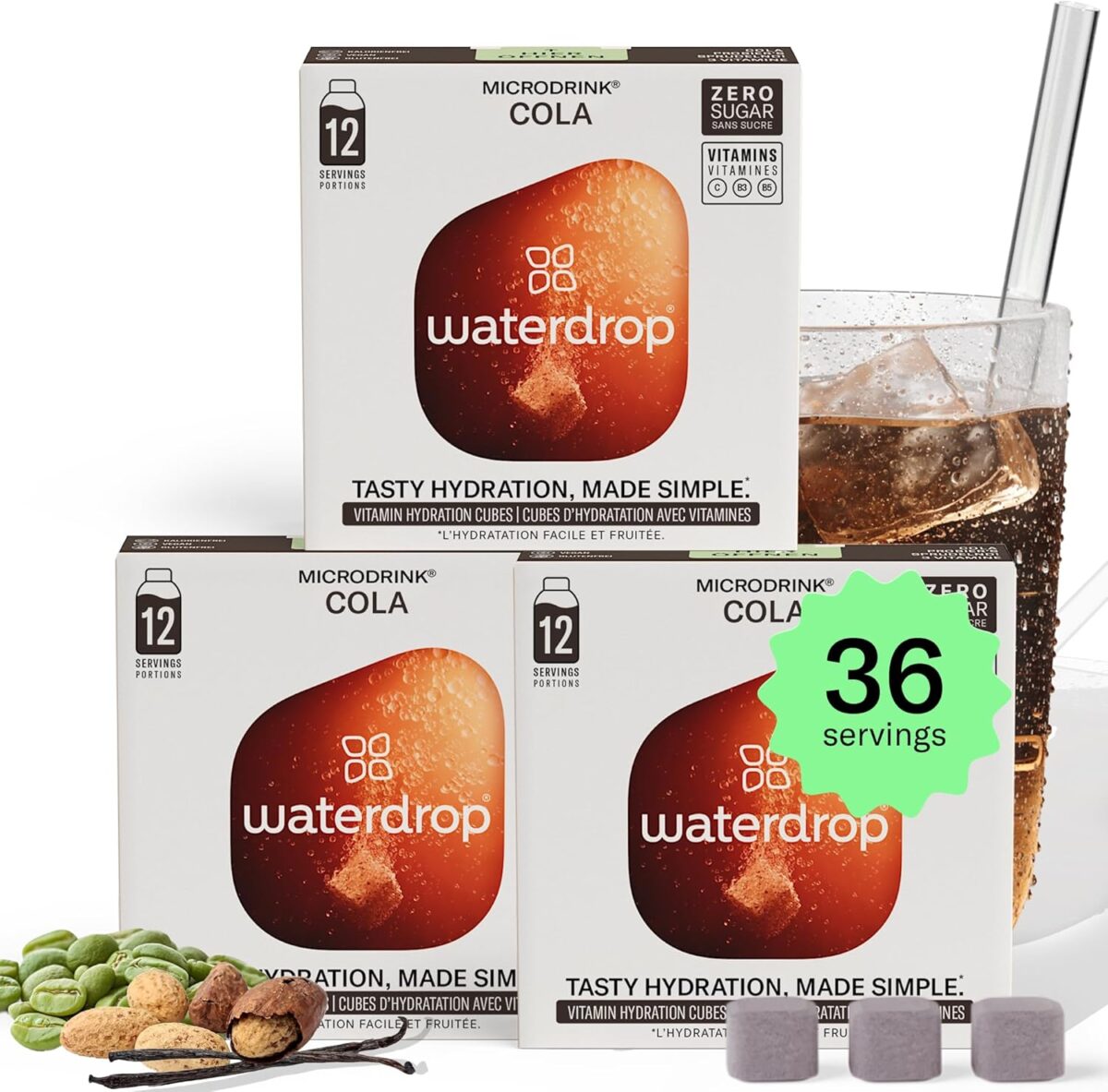 waterdrop Microdrink COLA Special Edition Hydration Tablets [x2]