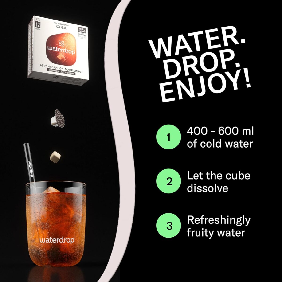 waterdrop Microdrink COLA Special Edition Hydration Tablets [x2]
