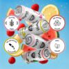 Thyrst Active Hydration Drink Assorted 500mL x 8 | 90% Coconut Water + 9.7% Real Fruit Juice | 5 Key Electrolytes + Sea Salt | Vitamins C, B3, B5, B6 | Sports Drink No Added Sugar Electrolyte Drinks [x3]