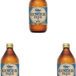 Saxby's Diet Ginger Beer 24 Pack 375mL [x2]