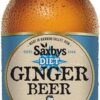Saxby's Diet Ginger Beer 24 Pack 375mL [x2]