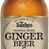 Saxby's Diet Ginger Beer 24 Pack 375mL [x2]
