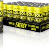 Solo Energy Lemon Flavoured Drink Can 250 ml (Pack of 24) [x2]
