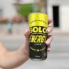 Solo Energy Lemon Flavoured Drink Can 250 ml (Pack of 24) [x2]