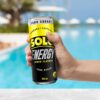 Solo Energy Zero Sugar Lemon Flavoured Drink Can 250 ml (Pack of 24) [x2]