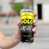 Solo Energy Zero Sugar Lemon Flavoured Drink Can 250 ml (Pack of 24) [x2]
