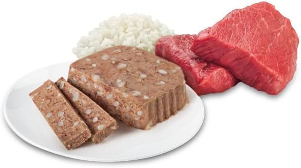 OPTIMUM Adult Beef & Rice Wet Dog Food Tray 100g, 12 Pack [x4]