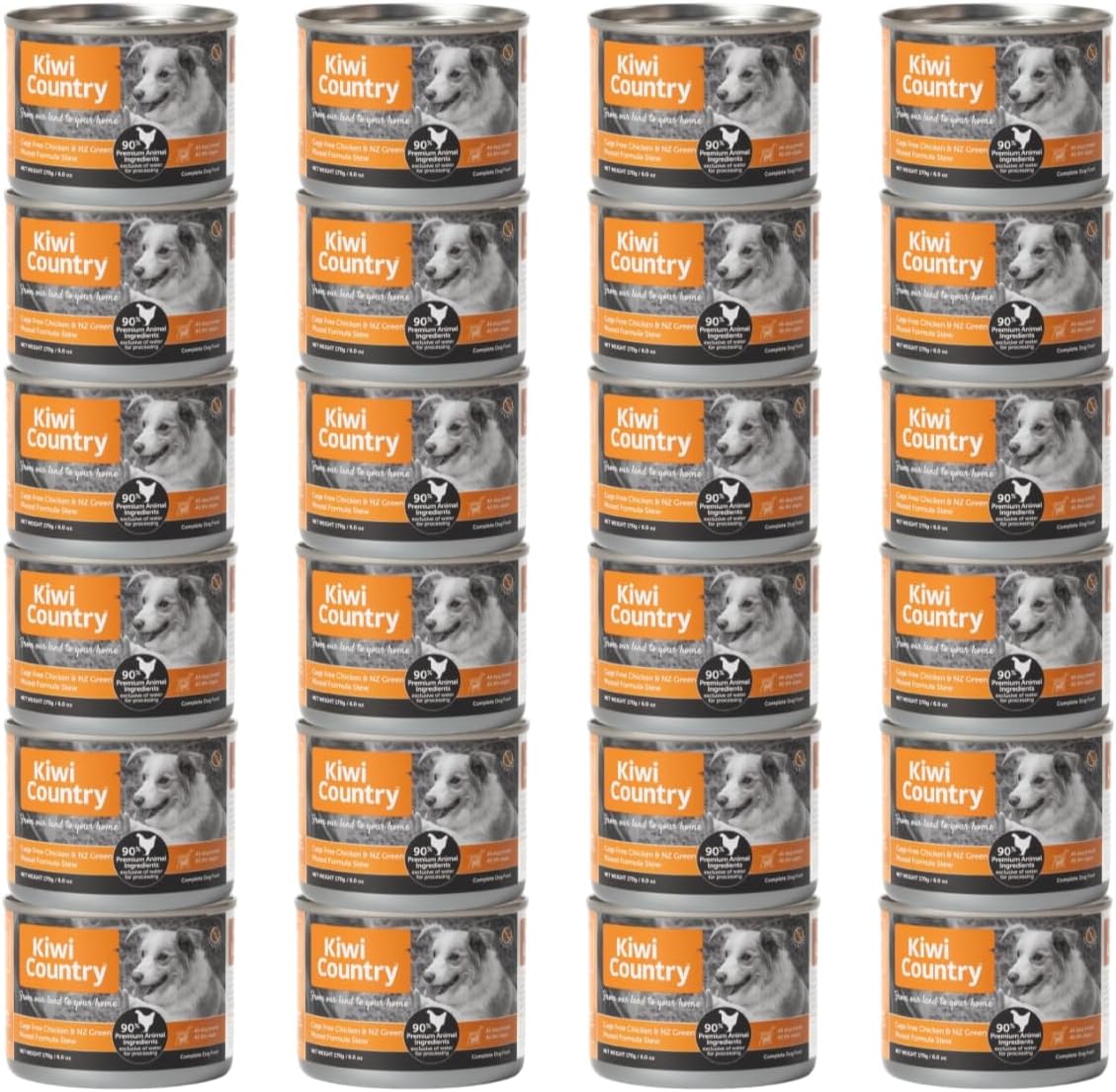 Wet Dog Grass-Fed Venison & NZ Green Mussel Grain-Free Dog Food 170g Pack of 24