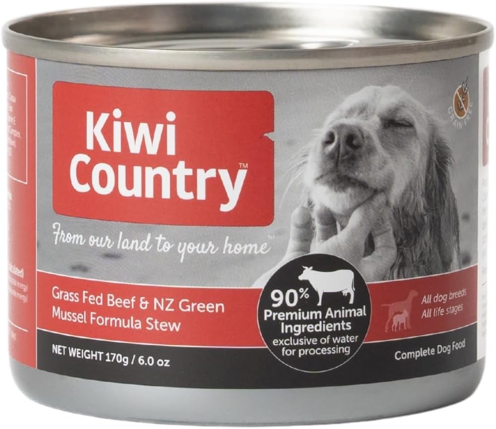 Wet Dog Grass-Fed Venison & NZ Green Mussel Grain-Free Dog Food 170g Pack of 24