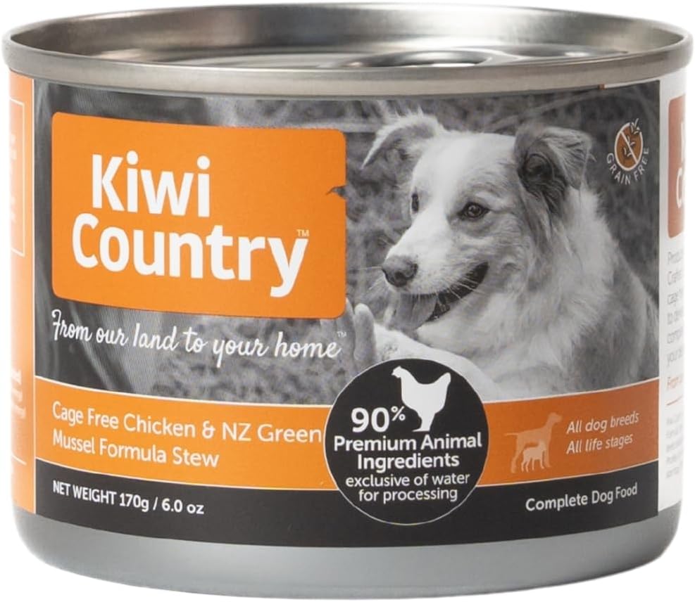 Wet Dog Grass-Fed Venison & NZ Green Mussel Grain-Free Dog Food 170g Pack of 24