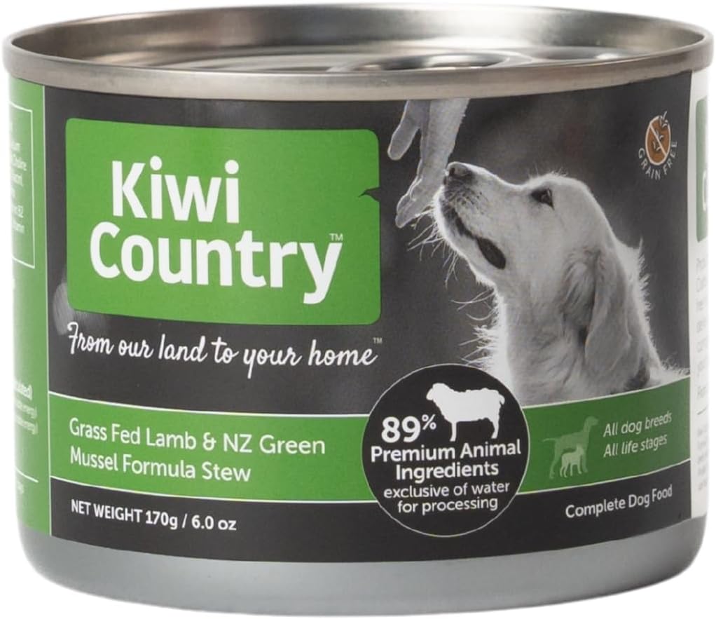 Wet Dog Grass-Fed Venison & NZ Green Mussel Grain-Free Dog Food 170g Pack of 24