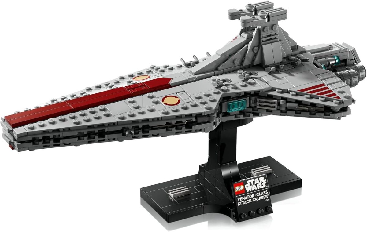 LEGO® Star Wars: Revenge of the Sith™ Venator-Class Attack Cruiser™ 75441 Starship Model Building Set for Adults - Mid-Scale Build-and-Display Set - Star Wars™ Toy for Men, Women and Any Fans LEGO® Star Wars: Revenge of the Sith™ Venator-Class Attack Cruiser™ 75441 Starship Model Building Set for Adults - Mid-Scale Build-and-Display Set - Star Wars™ Toy for Men, Women and Any Fans