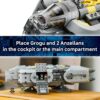 LEGO® Star Wars: The Mandalorian and Grogu™ Anzellan Starship 75445 Vehicle Toy Building Set Including Grogu™ and 2 Anzellan™ LEGO Figures - Treat for Kids, Boys, Girls and Fans Aged 9+ LEGO® Star Wars: The Mandalorian and Grogu™ Anzellan Starship 75445 Vehicle Toy Building Set Including Grogu™ and 2 Anzellan™ LEGO Figures - Treat for Kids, Boys, Girls and Fans Aged 9+