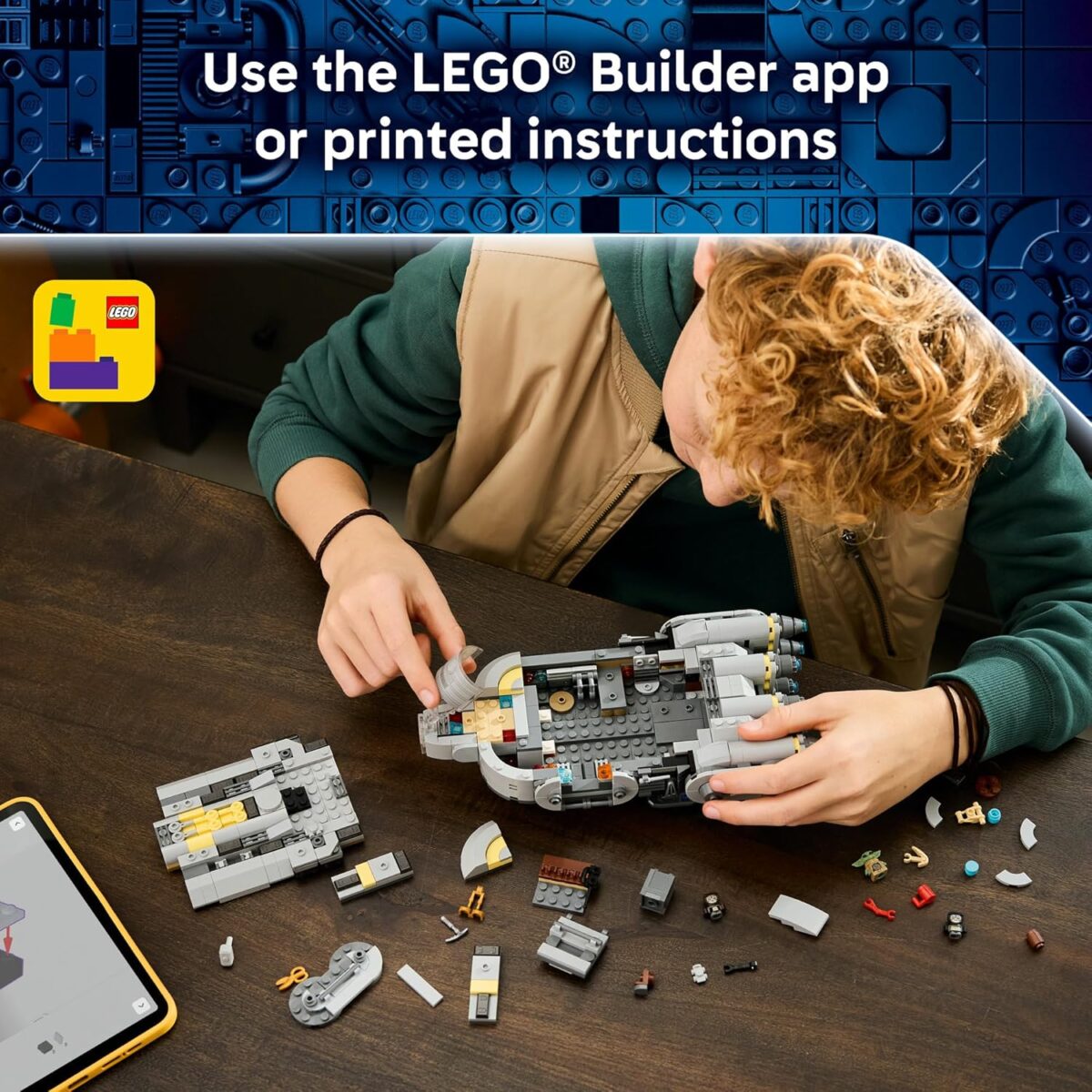 LEGO® Star Wars: The Mandalorian and Grogu™ Anzellan Starship 75445 Vehicle Toy Building Set Including Grogu™ and 2 Anzellan™ LEGO Figures - Treat for Kids, Boys, Girls and Fans Aged 9+ LEGO® Star Wars: The Mandalorian and Grogu™ Anzellan Starship 75445 Vehicle Toy Building Set Including Grogu™ and 2 Anzellan™ LEGO Figures - Treat for Kids, Boys, Girls and Fans Aged 9+