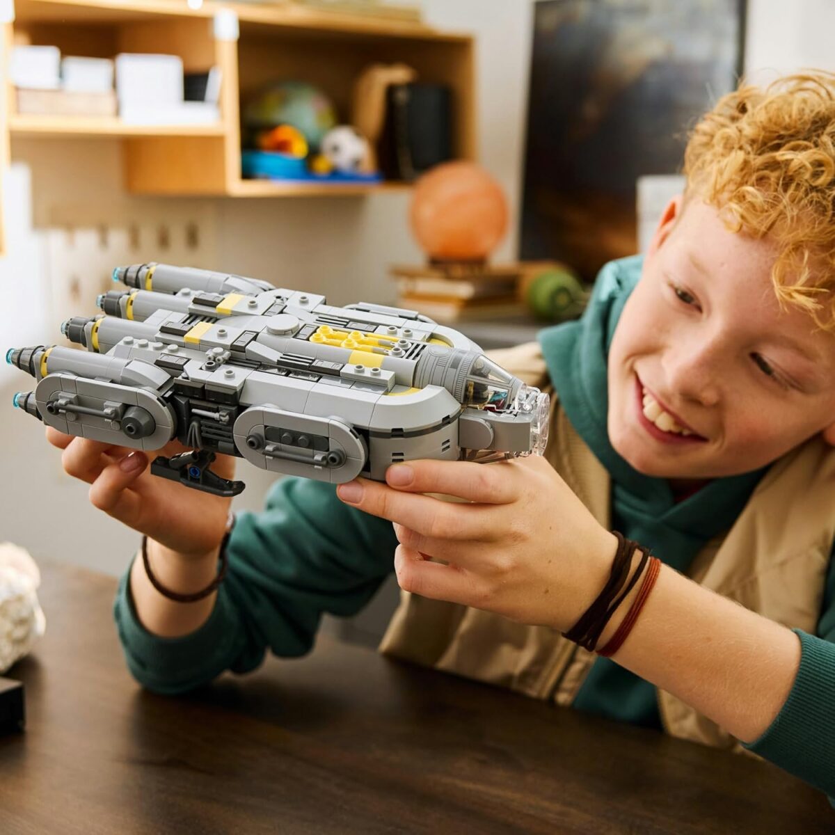 LEGO® Star Wars: The Mandalorian and Grogu™ Anzellan Starship 75445 Vehicle Toy Building Set Including Grogu™ and 2 Anzellan™ LEGO Figures - Treat for Kids, Boys, Girls and Fans Aged 9+ LEGO® Star Wars: The Mandalorian and Grogu™ Anzellan Starship 75445 Vehicle Toy Building Set Including Grogu™ and 2 Anzellan™ LEGO Figures - Treat for Kids, Boys, Girls and Fans Aged 9+