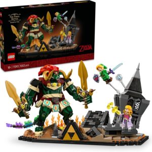 LEGO® The Legend of Zelda™: Ocarina of Time™ – The Final Battle 77093 Nintendo® Building Set with Link and Zelda Figures - Model Kit - Gamer Toys for Adult Collectors and Fans Aged 18+