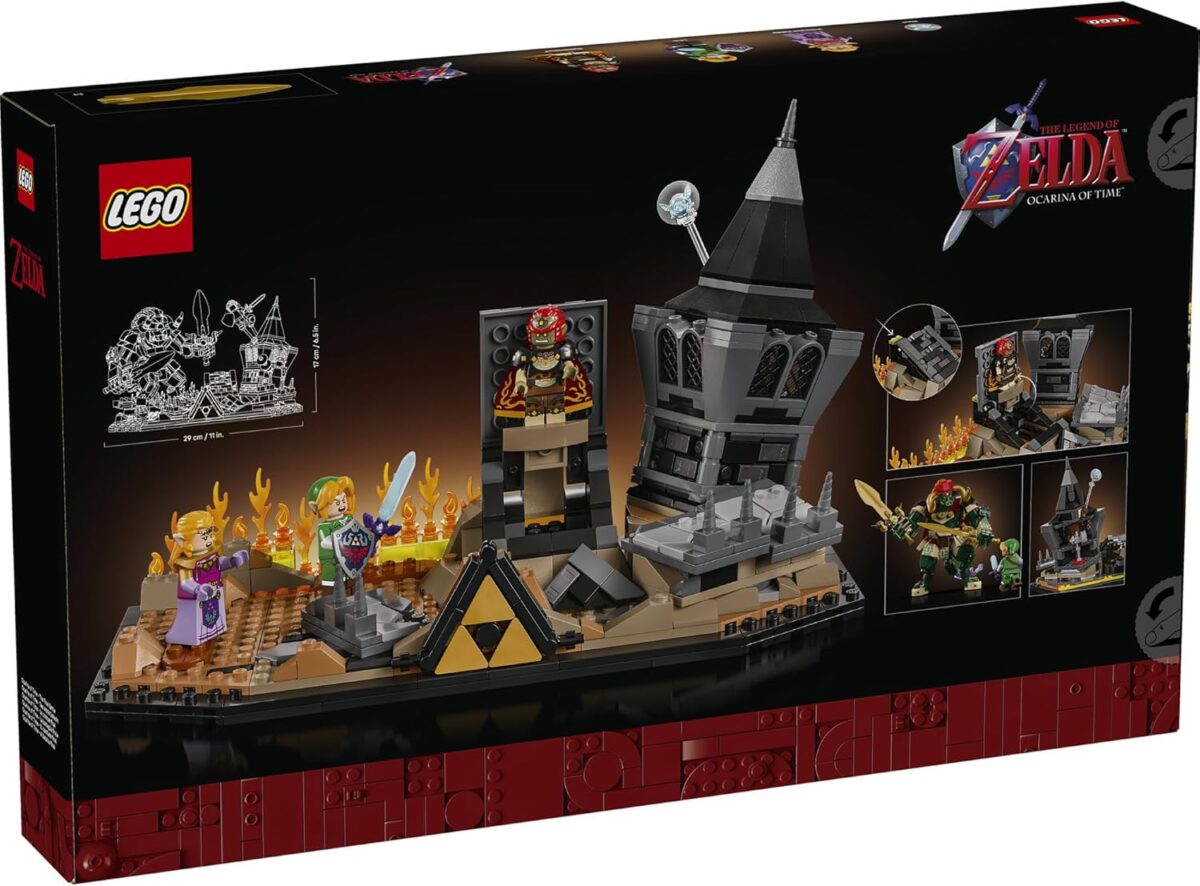 LEGO® The Legend of Zelda™: Ocarina of Time™ – The Final Battle 77093 Nintendo® Building Set with Link and Zelda Figures - Model Kit - Gamer Toys for Adult Collectors and Fans Aged 18+ LEGO® The Legend of Zelda™: Ocarina of Time™ – The Final Battle 77093 Nintendo® Building Set with Link and Zelda Figures - Model Kit - Gamer Toys for Adult Collectors and Fans Aged 18+