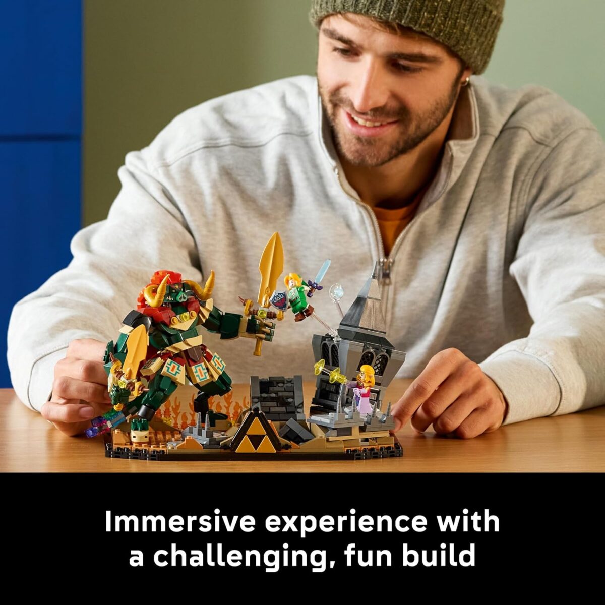 LEGO® The Legend of Zelda™: Ocarina of Time™ – The Final Battle 77093 Nintendo® Building Set with Link and Zelda Figures - Model Kit - Gamer Toys for Adult Collectors and Fans Aged 18+ LEGO® The Legend of Zelda™: Ocarina of Time™ – The Final Battle 77093 Nintendo® Building Set with Link and Zelda Figures - Model Kit - Gamer Toys for Adult Collectors and Fans Aged 18+