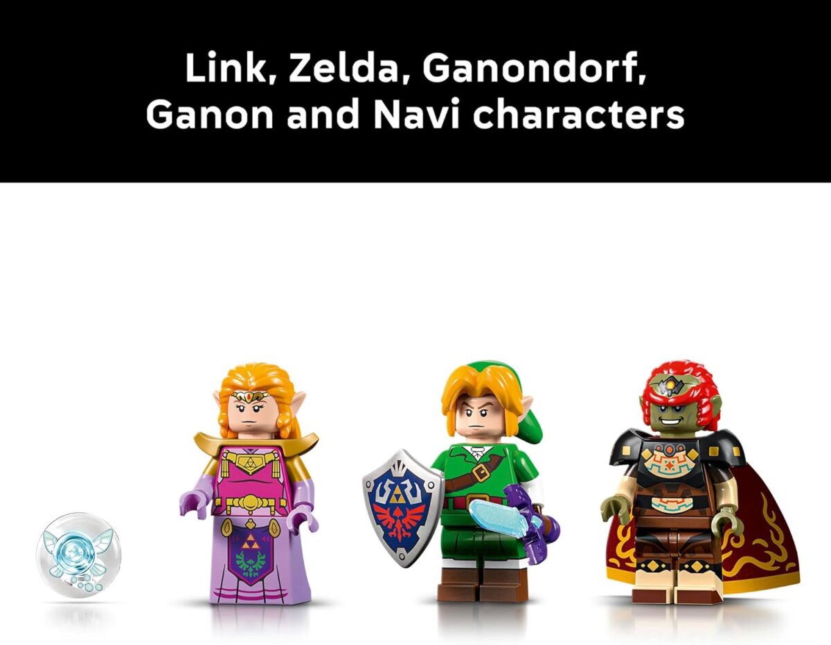 LEGO® The Legend of Zelda™: Ocarina of Time™ – The Final Battle 77093 Nintendo® Building Set with Link and Zelda Figures - Model Kit - Gamer Toys for Adult Collectors and Fans Aged 18+ LEGO® The Legend of Zelda™: Ocarina of Time™ – The Final Battle 77093 Nintendo® Building Set with Link and Zelda Figures - Model Kit - Gamer Toys for Adult Collectors and Fans Aged 18+
