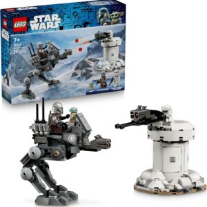 LEGO® Star Wars™ AT-RT™ Attack 75444 Toy Building Set Including The Mandalorian™ LEGO Minifigure and Grogu™ - Brick-Built Playset for Fantasy Battles - Treat for Kids, Boys, Girls and Fans Aged 7+