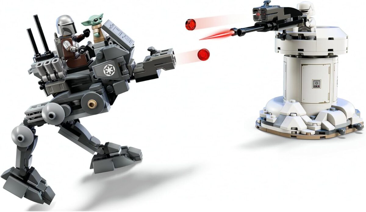 LEGO® Star Wars™ AT-RT™ Attack 75444 Toy Building Set Including The Mandalorian™ LEGO Minifigure and Grogu™ - Brick-Built Playset for Fantasy Battles - Treat for Kids, Boys, Girls and Fans Aged 7+ LEGO® Star Wars™ AT-RT™ Attack 75444 Toy Building Set Including The Mandalorian™ LEGO Minifigure and Grogu™ - Brick-Built Playset for Fantasy Battles - Treat for Kids, Boys, Girls and Fans Aged 7+