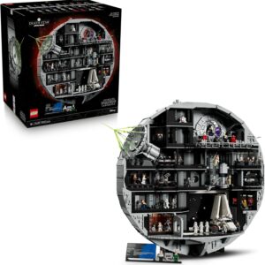 LEGO® Star Wars™ Death Star™ 75419 Building Kit, Collectible Set, Creative Toy for Adults, Ultimate Collector Series Build-and-Display Model, 38 LEGO Minifigures/Figures and a Starshi