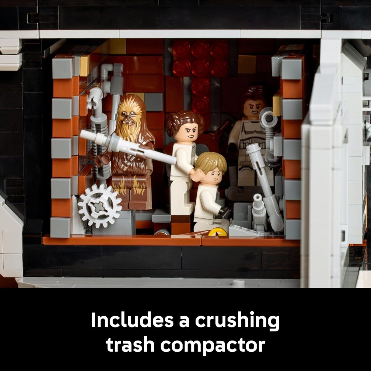 LEGO® Star Wars™ Death Star™ 75419 Building Kit, Collectible Set, Creative Toy for Adults, Ultimate Collector Series Build-and-Display Model, 38 LEGO Minifigures/Figures and a Starshi LEGO® Star Wars™ Death Star™ 75419 Building Kit, Collectible Set, Creative Toy for Adults, Ultimate Collector Series Build-and-Display Model, 38 LEGO Minifigures/Figures and a Starshi