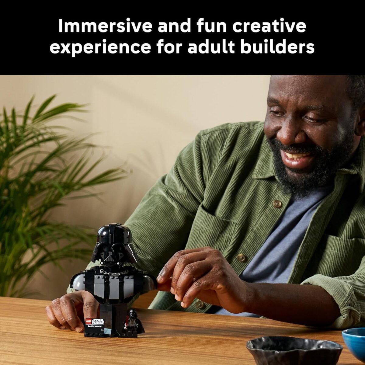 LEGO® Star Wars™ Darth Vader™ Bust 75439 Collectable Sci-Fi Building Set for Adults - Includes a Darth Vader LEGO Minifigure - Fun Home Decor - Star Wars™ Treat for Men, Women and Fans LEGO® Star Wars™ Darth Vader™ Bust 75439 Collectable Sci-Fi Building Set for Adults - Includes a Darth Vader LEGO Minifigure - Fun Home Decor - Star Wars™ Treat for Men, Women and Fans