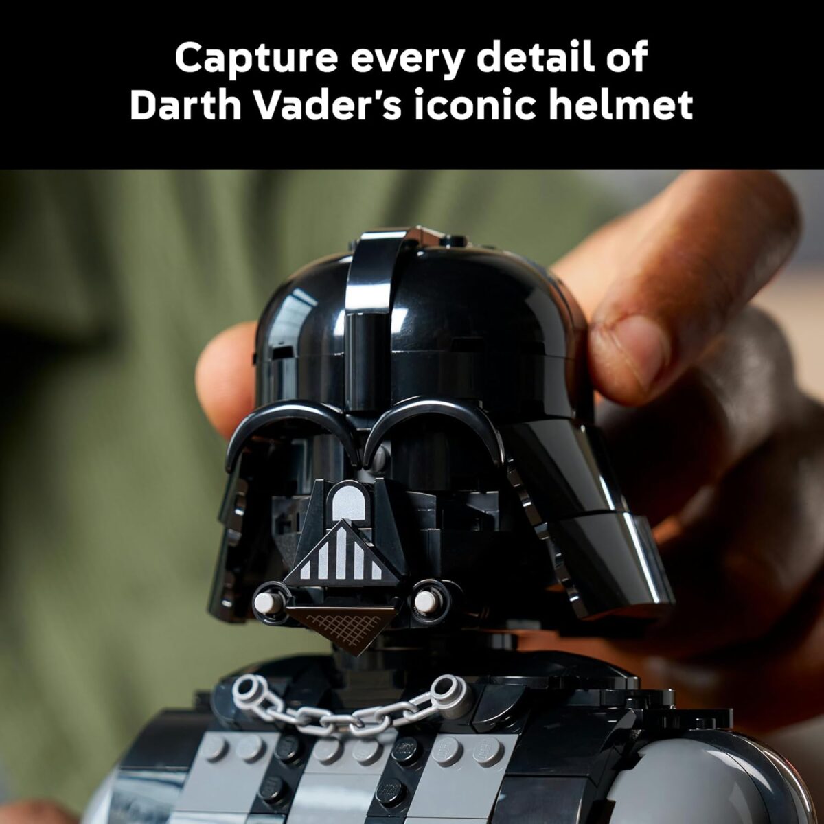 LEGO® Star Wars™ Darth Vader™ Bust 75439 Collectable Sci-Fi Building Set for Adults - Includes a Darth Vader LEGO Minifigure - Fun Home Decor - Star Wars™ Treat for Men, Women and Fans LEGO® Star Wars™ Darth Vader™ Bust 75439 Collectable Sci-Fi Building Set for Adults - Includes a Darth Vader LEGO Minifigure - Fun Home Decor - Star Wars™ Treat for Men, Women and Fans