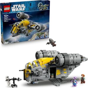 LEGO® Star Wars: The Mandalorian and Grogu™ The Razor Crest™ 75447 Vehicle Toy Building Set with 5 Characters for Battle Play - Treat for Kids, Boys, Girls and Any Star Wars™ Fans Aged 10+