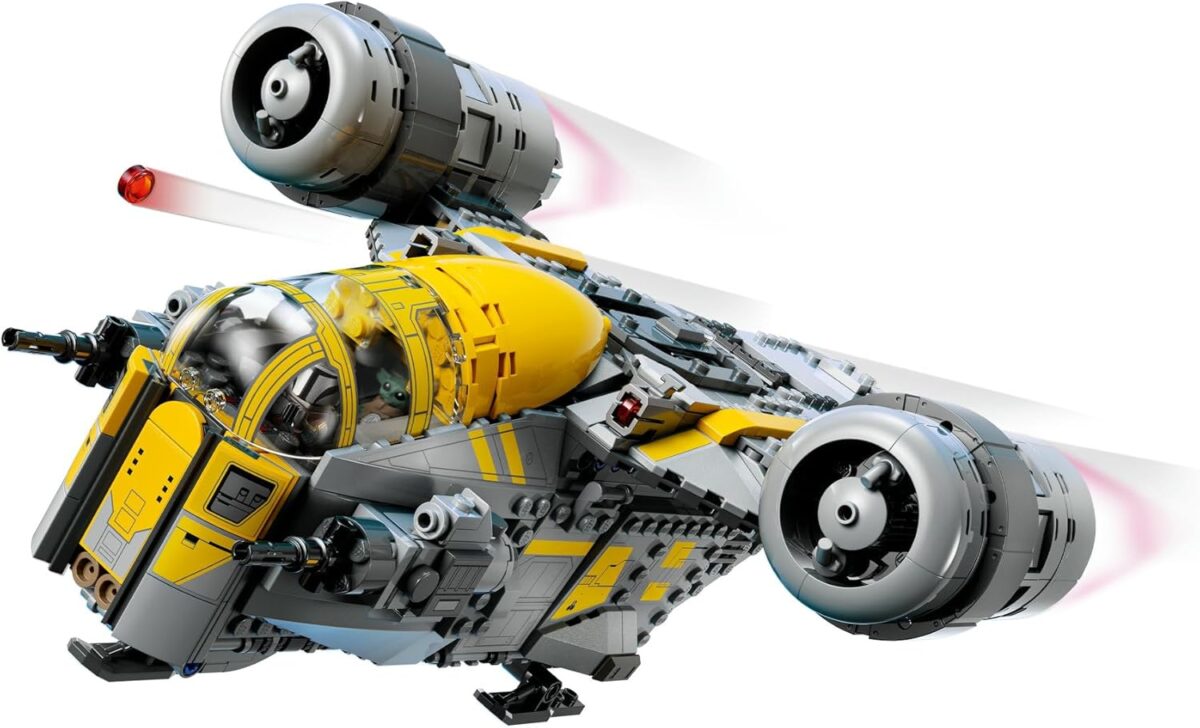 LEGO® Star Wars: The Mandalorian and Grogu™ The Razor Crest™ 75447 Vehicle Toy Building Set with 5 Characters for Battle Play - Treat for Kids, Boys, Girls and Any Star Wars™ Fans Aged 10+ LEGO® Star Wars: The Mandalorian and Grogu™ The Razor Crest™ 75447 Vehicle Toy Building Set with 5 Characters for Battle Play - Treat for Kids, Boys, Girls and Any Star Wars™ Fans Aged 10+