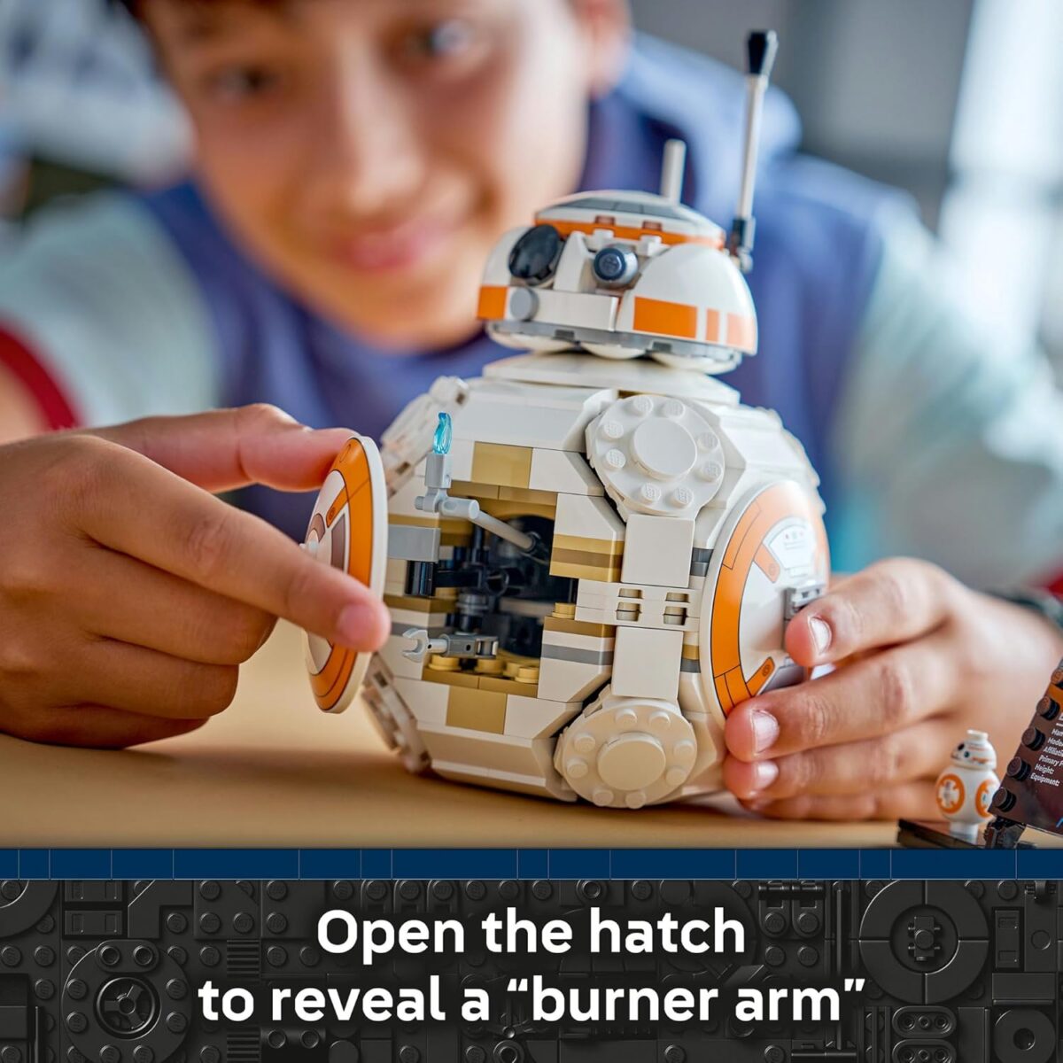 LEGO® Star Wars: The Force Awakens™ BB-8™ Astromech Droid 75452 Collectable Building Toy for Playful Display - Fun Star Wars™ Decor - Toy for Kids, Boys, Girls and Any Fans Aged 10+ LEGO® Star Wars: The Force Awakens™ BB-8™ Astromech Droid 75452 Collectable Building Toy for Playful Display - Fun Star Wars™ Decor - Toy for Kids, Boys, Girls and Any Fans Aged 10+