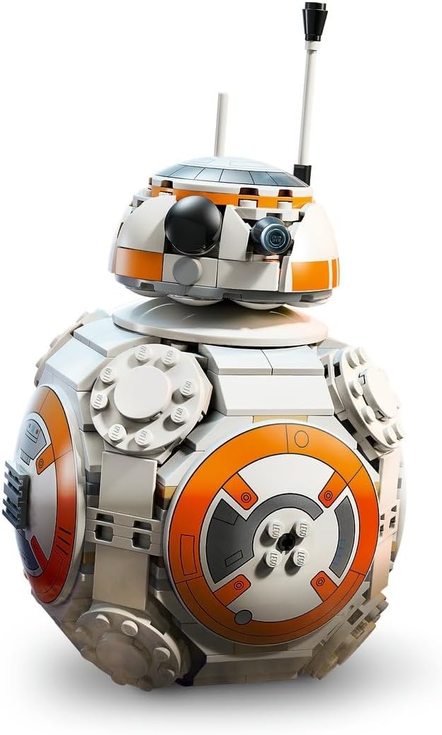 LEGO® Star Wars: The Force Awakens™ BB-8™ Astromech Droid 75452 Collectable Building Toy for Playful Display - Fun Star Wars™ Decor - Toy for Kids, Boys, Girls and Any Fans Aged 10+ LEGO® Star Wars: The Force Awakens™ BB-8™ Astromech Droid 75452 Collectable Building Toy for Playful Display - Fun Star Wars™ Decor - Toy for Kids, Boys, Girls and Any Fans Aged 10+