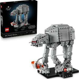 LEGO® Star Wars: The Empire Strikes Back™ AT-AT™ 75440 Building Set for Adults - Mid-Scale Build-and-Display Model of an AT-AT Walker with Snowspeeder™ - Toy for Men, Women and Star Wars™ Lovers