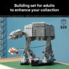 LEGO® Star Wars: The Empire Strikes Back™ AT-AT™ 75440 Building Set for Adults - Mid-Scale Build-and-Display Model of an AT-AT Walker with Snowspeeder™ - Toy for Men, Women and Star Wars™ Lovers