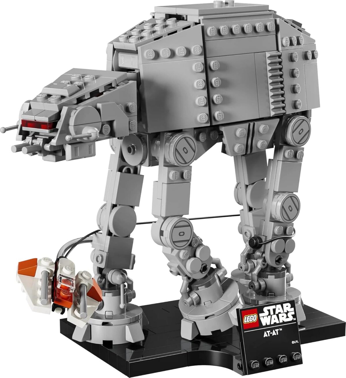 LEGO® Star Wars: The Empire Strikes Back™ AT-AT™ 75440 Building Set for Adults - Mid-Scale Build-and-Display Model of an AT-AT Walker with Snowspeeder™ - Toy for Men, Women and Star Wars™ Lovers