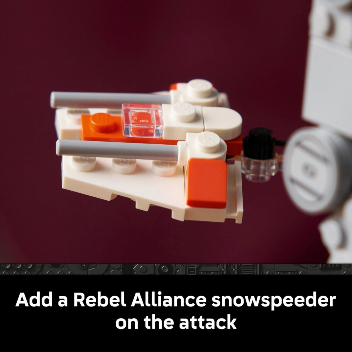 LEGO® Star Wars: The Empire Strikes Back™ AT-AT™ 75440 Building Set for Adults - Mid-Scale Build-and-Display Model of an AT-AT Walker with Snowspeeder™ - Toy for Men, Women and Star Wars™ Lovers