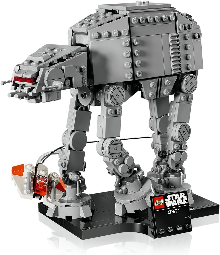 LEGO® Star Wars: The Empire Strikes Back™ AT-AT™ 75440 Building Set for Adults - Mid-Scale Build-and-Display Model of an AT-AT Walker with Snowspeeder™ - Toy for Men, Women and Star Wars™ Lovers