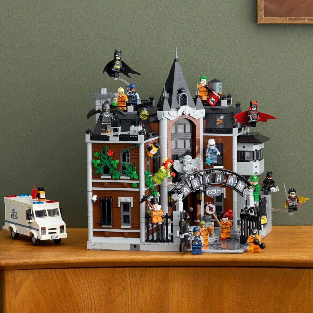 LEGO® DC Batman™ Arkham Asylum™ 76300 Collectible Super-Hero Building Set with 16 Minifigures, Build-and-Display Merch for Decor or a 24-Build Advent Calendar, Toy for Adult LEGO® DC Batman™ Arkham Asylum™ 76300 Collectible Super-Hero Building Set with 16 Minifigures, Build-and-Display Merch for Decor or a 24-Build Advent Calendar, Toy for Adult