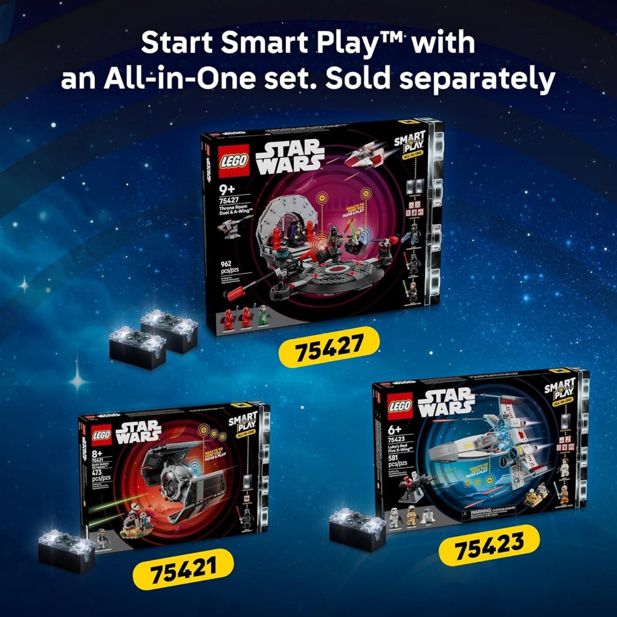 LEGO® Star Wars™ SMART Play™: Millennium Falcon™ 75426 Starship Building Toy for Kids - Compatible Set with 4 SMART Tags and 4 LEGO Minifigures - Treat for Boys, Girls and Fans Aged 9+ LEGO® Star Wars™ SMART Play™: Millennium Falcon™ 75426 Starship Building Toy for Kids - Compatible Set with 4 SMART Tags and 4 LEGO Minifigures - Treat for Boys, Girls and Fans Aged 9+