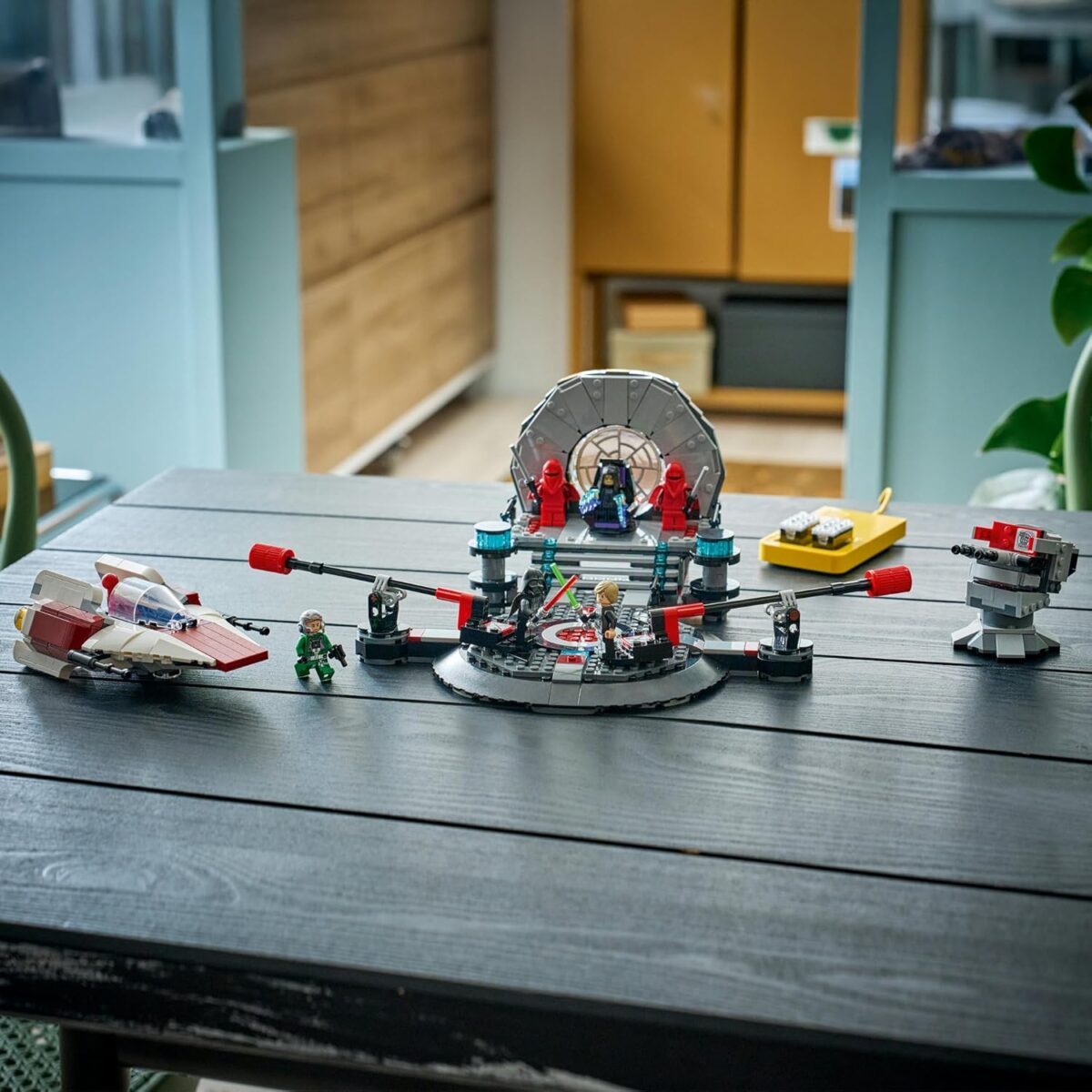 LEGO® Star Wars™ SMART Play™: Throne Room Duel & A-Wing™ 75427 Interactive Building Toy -All-in-One Set - Reacts to How You Move and Play with a SMART Brick - Treat for Kids Aged 9+ LEGO® Star Wars™ SMART Play™: Throne Room Duel & A-Wing™ 75427 Interactive Building Toy -All-in-One Set - Reacts to How You Move and Play with a SMART Brick - Treat for Kids Aged 9+