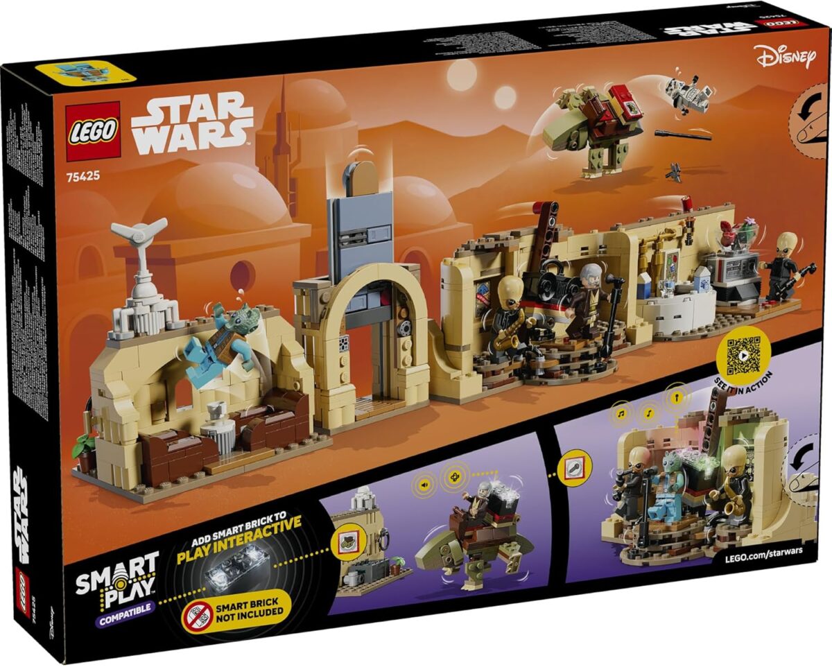 LEGO® Star Wars™ SMART Play™: Mos Eisley Cantina™ 75425 Toy Building Set for Kids - Compatible Set with 3 SMART Tags and 5 LEGO Minifigures - Treat for Boys, Girls and Fans Aged 8+ LEGO® Star Wars™ SMART Play™: Mos Eisley Cantina™ 75425 Toy Building Set for Kids - Compatible Set with 3 SMART Tags and 5 LEGO Minifigures - Treat for Boys, Girls and Fans Aged 8+
