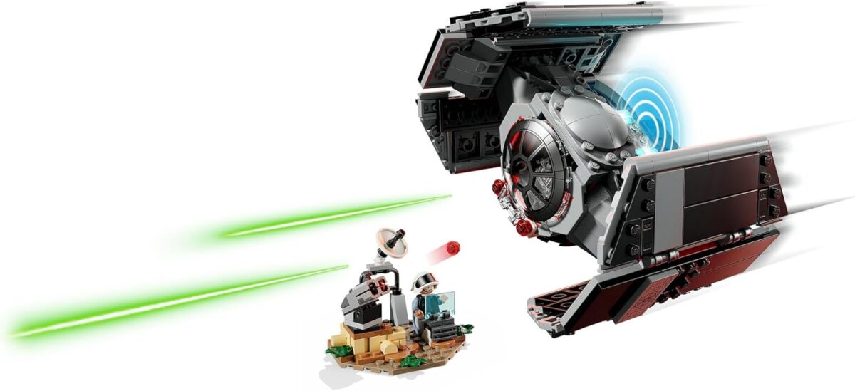 LEGO® Star Wars™ SMART Play™: Darth Vader’s TIE Fighter™ 75421 Interactive Building Toy -All-in-One Set - Reacts to How You Move and Play with a SMART Brick -Treat for Boys, Girls and Kids Aged 8+